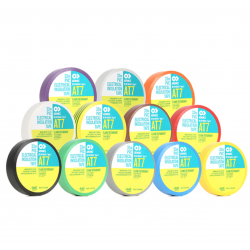 PVC Plastifié Jaune / vert 15mm*10ML